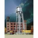 Vintage Water Tower -- Assembled - Silver - 2-3/8 x 2-3/8 x 7′ 6 x 6 x 17.7cm, N, Walthers Cornerstone 3833