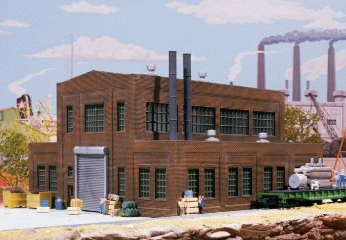 Allied Rail Rebuilders -- Kit - 5-1/2 x 5-5/8 x 3-1/2′ 13.7 x 14 x 8.7cm, N, Walthers Cornerstone 3211