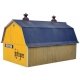 Antiques Barn -- Kit - 7 x 4-1/2 x 4-9/16′ 18 x 11.5 x 11.5cm, HO, Walthers Cornerstone 3339