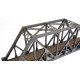 97` Subdivided Warren Truss Bridge - Single-Track -- Kit - 13-1/2 x 3-1/4 x 5-1/2` 34.2 x 8, HO, Walthers Cornerstone 4511