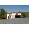 Farm Fresh Dairy False-Front Building -- Assembled - 3-1/2 x 1/2 x 1-3/8′ 8.9 x 1.3 x 3.5cm, N, Bachmann Industries 35052