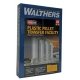 Plastic Pellet Transfer Facility -- Kit - 19-5/8 x 4-1/16 x 8-1/4′ 49.8 x 10.3 x 21cm, HO, Walthers Cornerstone 3081