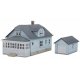 American Bungalow -- Kit - 3-7/16 x 2 x 2′ 8.7 x 5.1 x 5.1cm, N, Walthers Cornerstone 3889