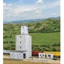 Prairie Co-Op Elevator -- Kit, N, Walthers Cornerstone 3860