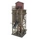 Small Wood Coaling Station -- Kit - 3 x 5-5/8 x 7-13/16′ 7.8 x 14.1 x 19.7cm, HO, Walthers Cornerstone 4202