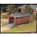 Plasticville U.S.A.(R) Classic Kits -- Covered Bridge, O, Bachmann Industries 45992