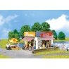 Small Food Stand -- 3-1/8 x 3′ 8 x 7.7cm, HO, Faller Gmbh 130212
