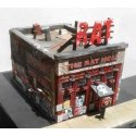 The Rat Hole -- Cast Hydrocal(R) Kit with Signs - 2 x 2-1/2′ 5.1 x 6.4cm, N, Downtown Deco 2030