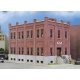 Brick Office Building -- Kit - 7-11/16 x 5-1/4 x 5′ 19.5 x 13.3 x 12.7cm, HO, Walthers Cornerstone 4050