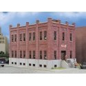 Brick Office Building -- Kit - 7-11/16 x 5-1/4 x 5′ 19.5 x 13.3 x 12.7cm, HO, Walthers Cornerstone 4050