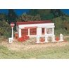 Gas Station - Plasticville -- Kit, HO, Bachmann Industries 45174