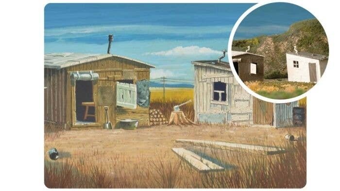 Plasticville U.S.A.(R) -- Hobo Shacks Kit (75th Anniversary Packaging), O, Bachmann Industries 45631