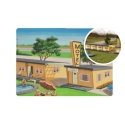 75th Anniversary Motel - Plasticville U.S.A.(R) -- Kit - 75th Anniversary Packaging, HO, Bachmann Industries 45198