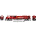 EMD SD90/43MAC - Standard DC -- Canadian Pacific 9155 (red, white, gold), N, Kato USA Inc 1765627