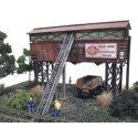 Gravel & Coal Company - Trackside Series -- Laser-Cut Wood Kit - 3-1/2 x 2-1/2′ 8.9 x 6.4c, N, The N Scale Architect 10030