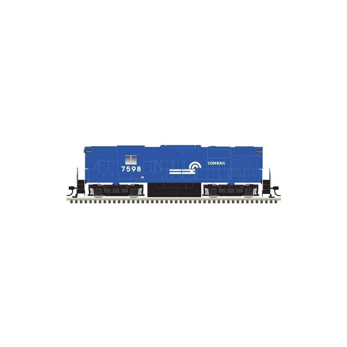 Alco RS11 - LokSound & DCC - Classic Gold -- Conrail 7598 (blue, white), HO, Atlas Model Railroad Co. 10004537