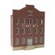 Plant No. 4 Background Building -- Kit - 6 x 2-1/4 x 7-1/2′ 15 x 5.6 x 18.7cm, HO, Walthers Cornerstone 3183
