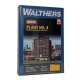 Plant No. 4 Background Building -- Kit - 6 x 2-1/4 x 7-1/2′ 15 x 5.6 x 18.7cm, HO, Walthers Cornerstone 3183