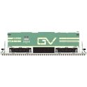 Alco RS11 - LokSound & DCC - Classic Gold -- Genessee Valley 3600 (green, yellow), HO, Atlas Model Railroad Co. 10004539