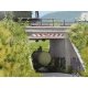 Underpass - Kit -- 10-7/16 x 3-3/8 x 2-3/4′ 26.5 x 8.5 x 7cm, HO, Busch Gmbh & Co Kg 1409
