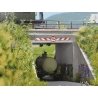 Underpass - Kit -- 10-7/16 x 3-3/8 x 2-3/4′ 26.5 x 8.5 x 7cm, HO, Busch Gmbh & Co Kg 1409