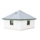 Municipal Water Tower -- Kit - 3-5/16 x 3-5/16 x 11-1/8′ 8.4 x 8.4 x 28.2cm, HO, Walthers Cornerstone 3550