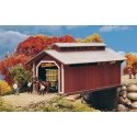 Willow Glen Covered Bridge -- Kit - 8-1/2 x 3-1/2 x 3-1/2′ 21.2 x 8.7 x 8.7cm (At Roof), HO, Walthers Cornerstone 3652