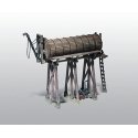 Scenic Details(R) -- Branch Line Water Tower - Kit (Unpainted Metal), HO, Woodland Scenics 241