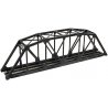 Through Truss Bridge Kit w/Code 55 Rail -- Black, N, Atlas Model Railroad Co. 2070