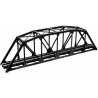 Through Truss Bridge Kit w/Code 80 Rail -- Black, N, Atlas Model Railroad Co. 2570
