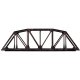 Through Truss Bridge Kit w/Code 80 Rail -- Silver, N, Atlas Model Railroad Co. 2571