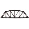 Through Truss Bridge Kit w/Code 80 Rail -- Silver, N, Atlas Model Railroad Co. 2571
