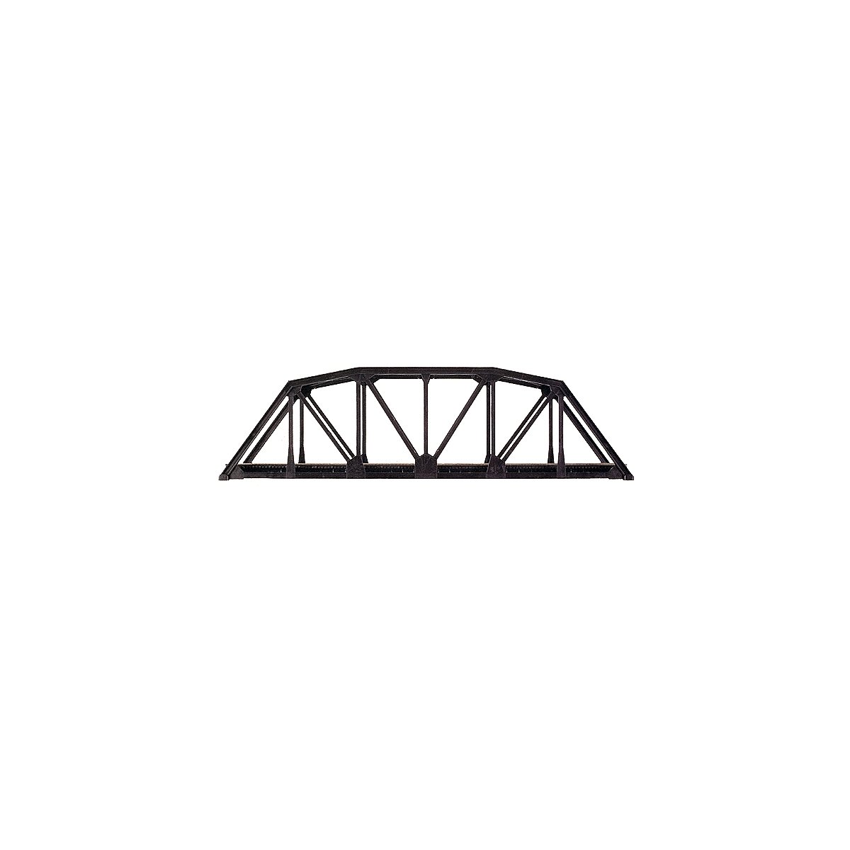 Through Truss Bridge Kit w/Code 55 Rail -- Silver, N, Atlas Model Railroad Co. 2071