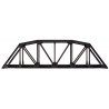 Through Truss Bridge Kit w/Code 55 Rail -- Silver, N, Atlas Model Railroad Co. 2071