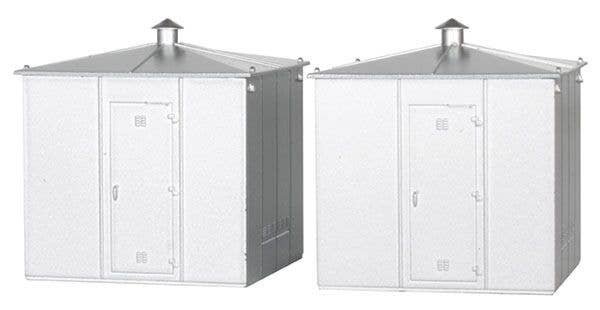 Trackside Equipment Buildings -- Kit - pkg(2), HO, Bachmann Industries 42220