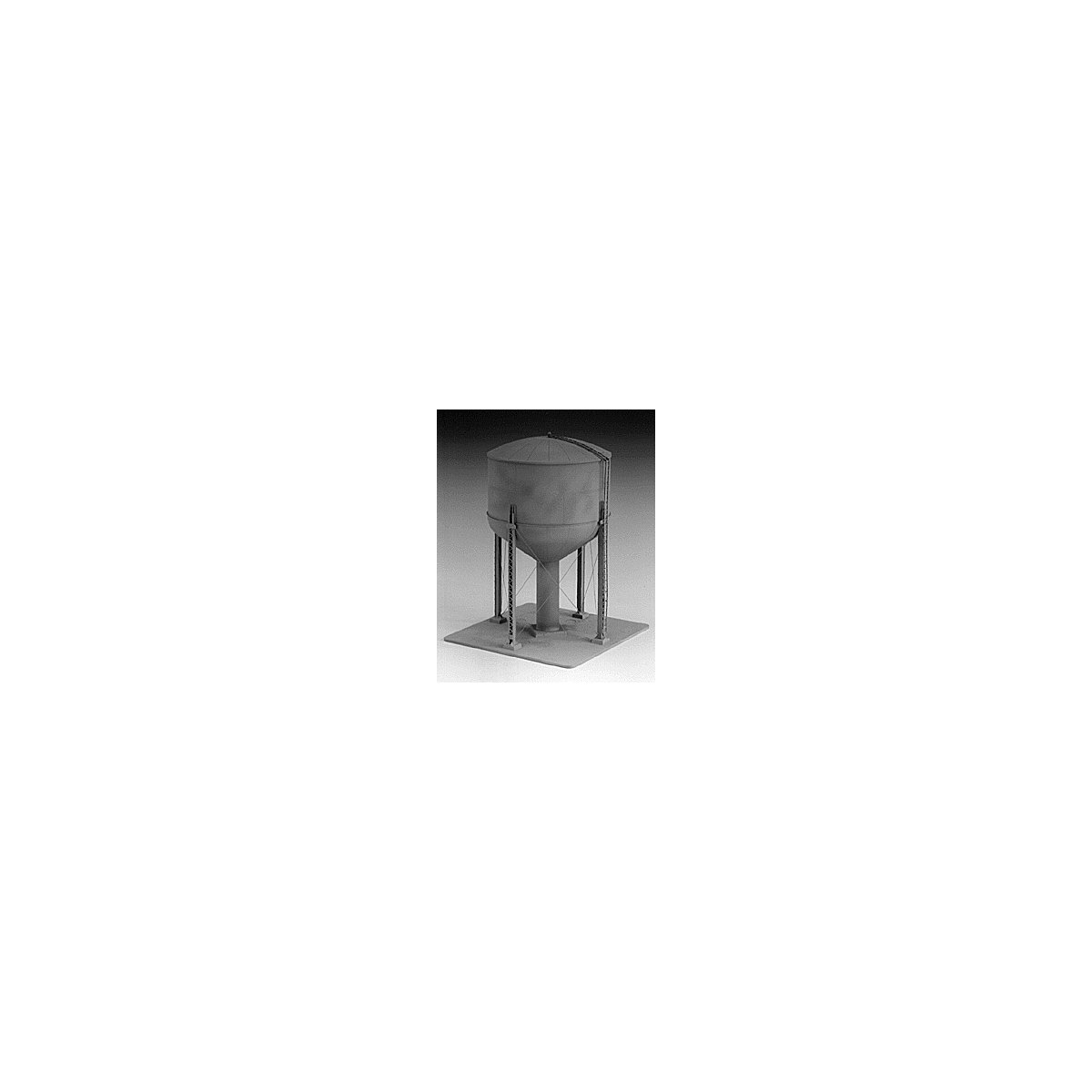 100,000-/125,000-Gallon Steel Water Tank -- Kit - 5 x 5 x 8-1/2′ 12.7 x 12.7 x 21.6cm, HO, Tichy Train Group 7012