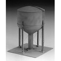 100,000-/125,000-Gallon Steel Water Tank -- Kit - 5 x 5 x 8-1/2′ 12.7 x 12.7 x 21.6cm, HO, Tichy Train Group 7012