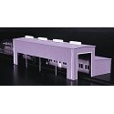 Atkinson Engine Facility -- Scale 40 x 80′ 12.2 x 24.4m, HO, Pikestuff 5007