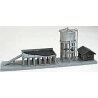 Locomotive Servicing Water Tower and Coal Bunker -- Kit, N, TomyTec Co LTD 292395