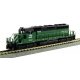 EMD SD40-2 Early Production - Standard DC -- Burlington Northern 6328 (Cascade Green, black, white), N, Kato USA Inc 1764822