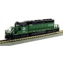 EMD SD40-2 Early Production - Standard DC -- Burlington Northern 6328 (Cascade Green, black, white), N, Kato USA Inc 1764822