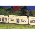 Plasticville Classic Kit - Post Office -- 2-1/8 x 4-5/8′ 5.5 x 11.8cm, HO, Bachmann Industries 45144