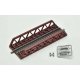 Pony Truss Steel Bridge - Kit -- 5-1/2′ 14cm (red), N, TomyTec Co LTD 3250