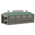 Japanese 2-Track Engine House -- Kit, N, TomyTec Co LTD 42129