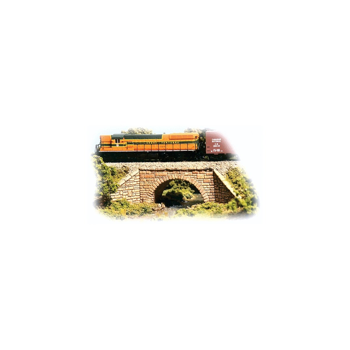 Stone Arch Bridge, N, Monroe Models 9001