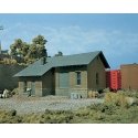 Freight Depot - Kit - Woodland Scenics DPM Landmark Structures(R) -- 100 Series - 5-3, HO, Design Preservation Models 10700