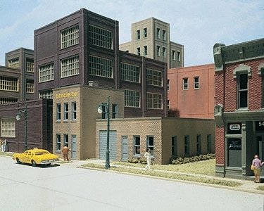 Woodland Scenics DPM Landmark Structures(R) - 100 Series -- City Cab Co. - 6-1/4 x 5-, HO, Design Preservation Models 11200
