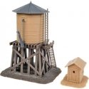 Water Tower and Shanty -- Kit - Tank: 3-1/2 x 4` 8.9 x 10.2cm Shanty: 1-3/4 x 2` 4.5 x 5.1cm, HO, WalthersTrainline 906