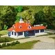 Roadside Restaurant Plastic Kit -- 5-5/8 x 8-3/4′ 14.3 x 21.9cm, HO, Atlas Model Railroad Co. 760