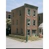 Townhouse 3 - Woodland Scenics DPM Landmark Structures(R) -- Kit - 2-1/2 x 4-1/4′ 6., HO, Design Preservation Models 11100